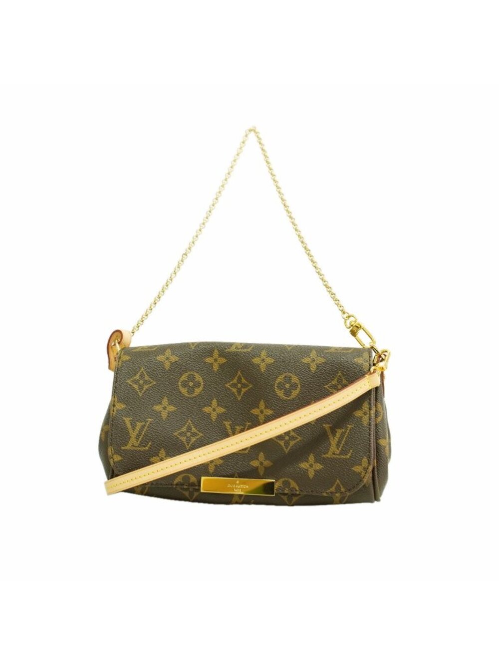 Louis Vuitton Handbag Monogram Favorite PM Brown 2-Way